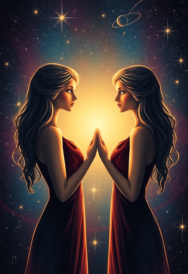 Whispers of the Cosmos: Gemini Twins