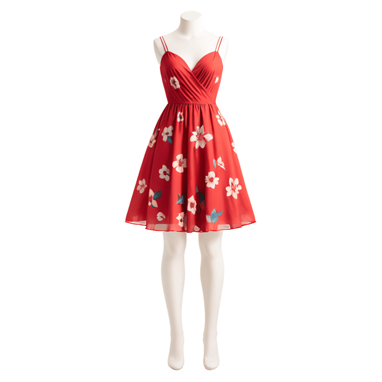 Summer Dress on Mannequin PNG