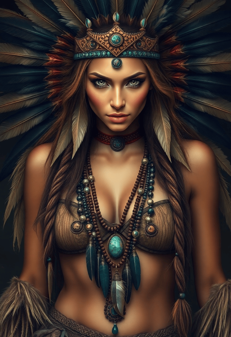 Earthbound Goddess: The Elegant Female Shaman