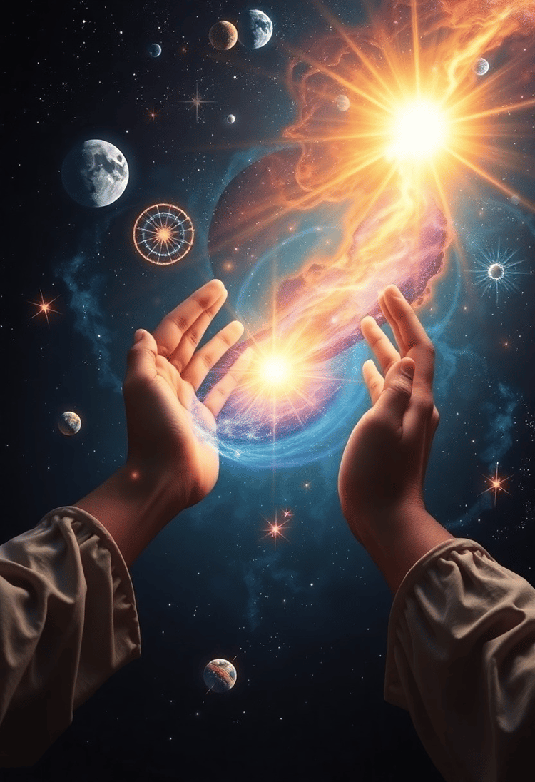 Hands of Creation: Sculpting the Universe