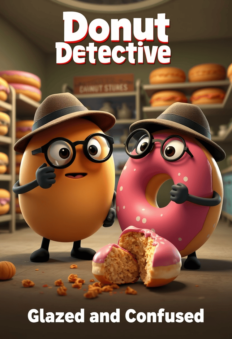 Donut Detective Movie Poster