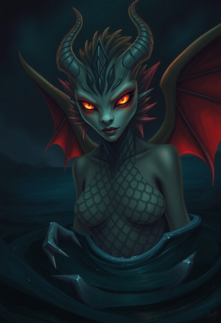 The Siren of the Dark Waters