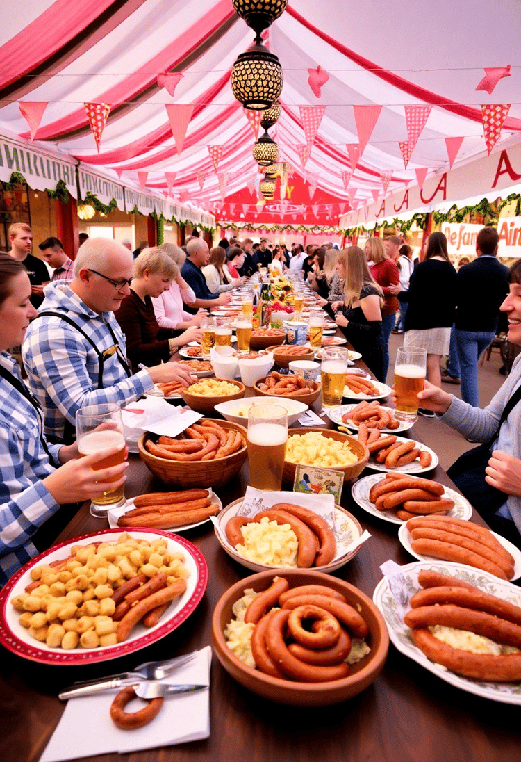 Hearty Bavarian Cuisine on Display