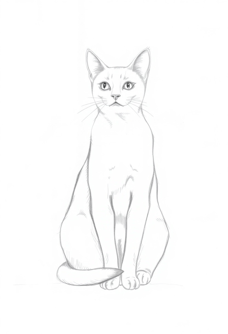 Sitting Cat
