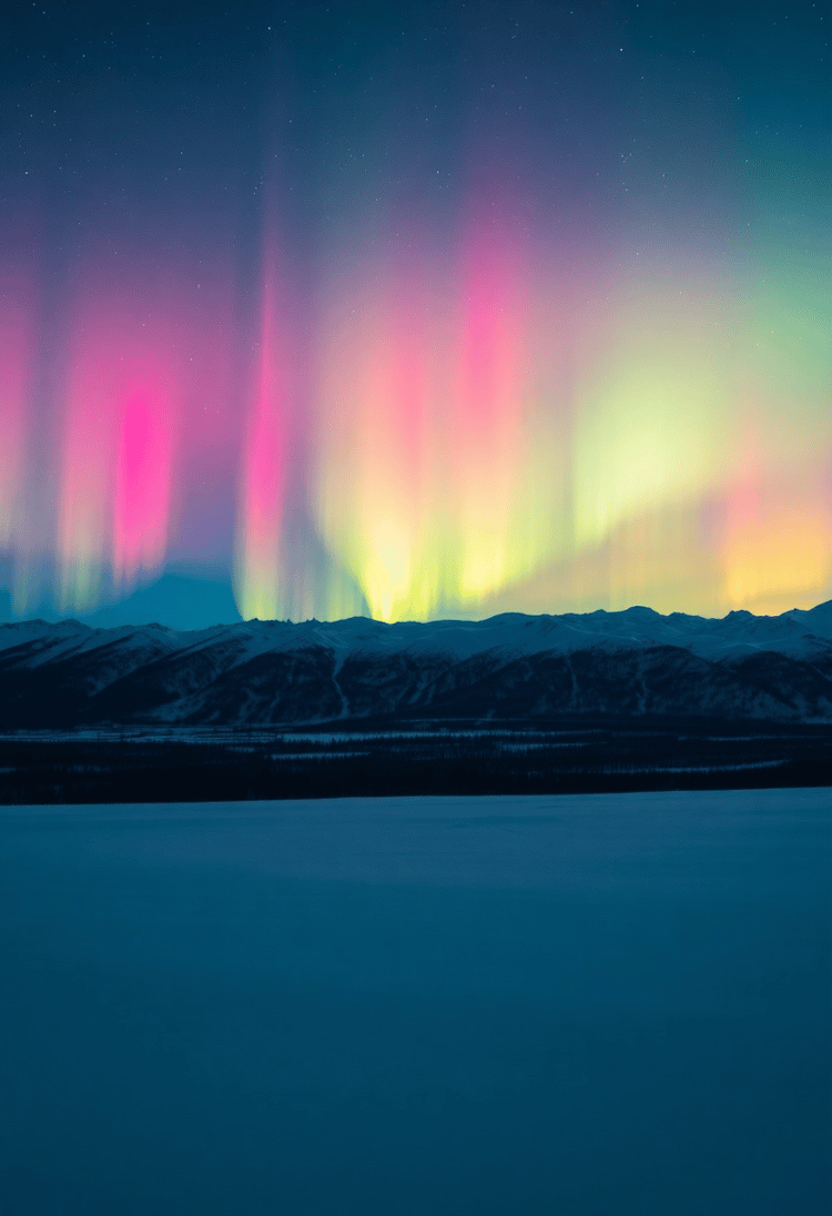 Aurora's Winter Dance