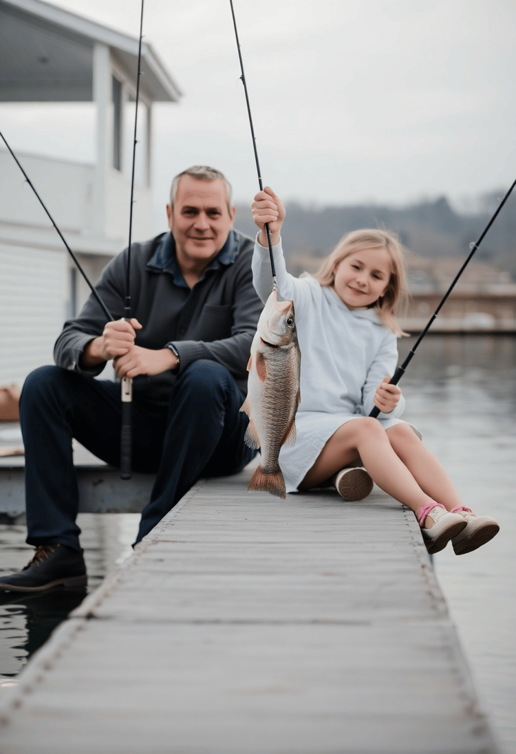 Father-Daughter Fishing Trip