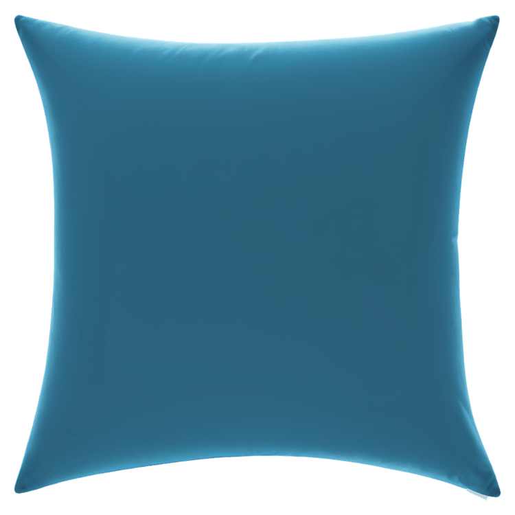Stylish Blue Square Pillow PNG Transparent Download