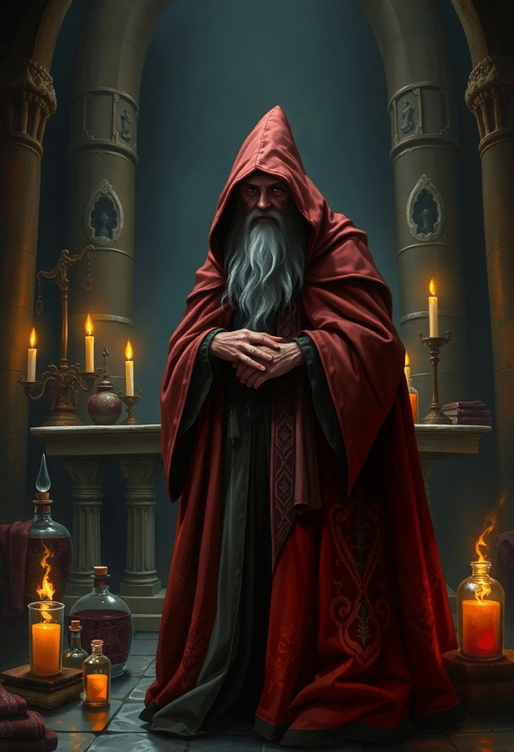 Medieval Spellcaster