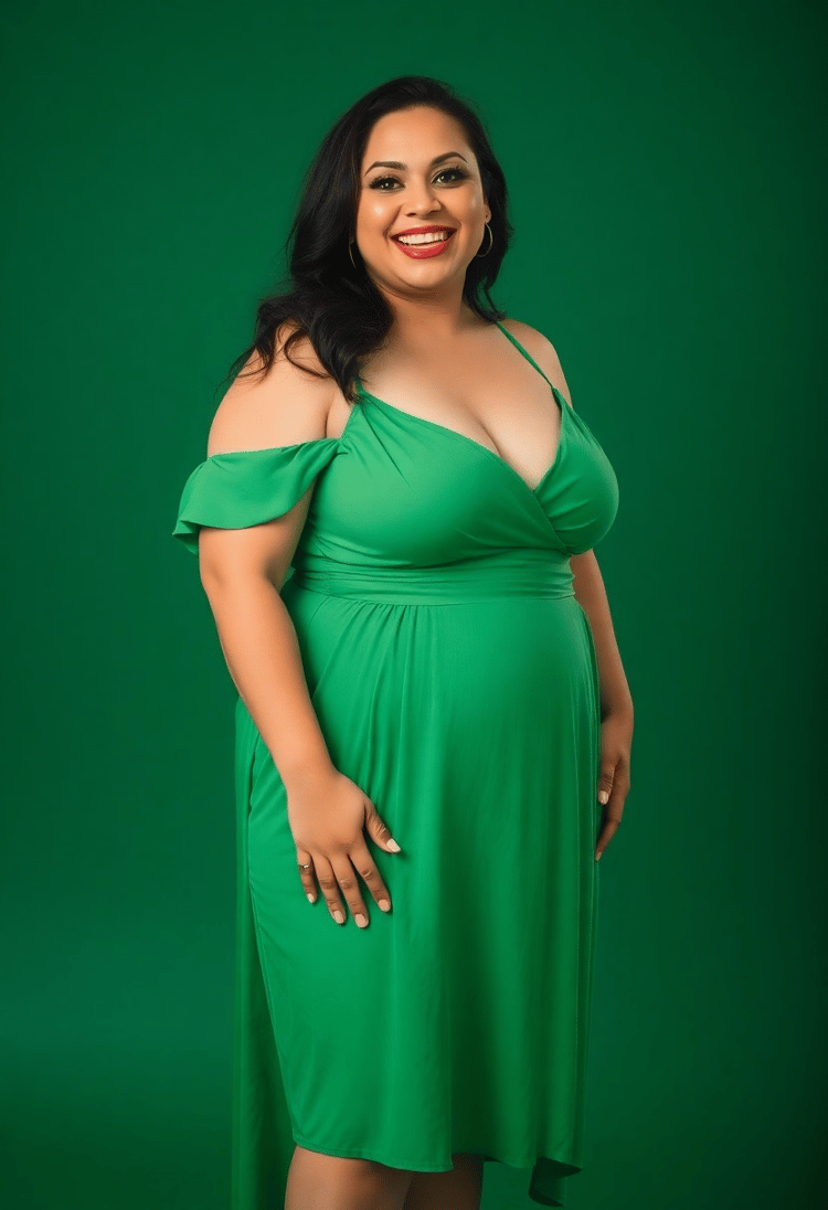 Vibrant Vitality: The Green Goddess