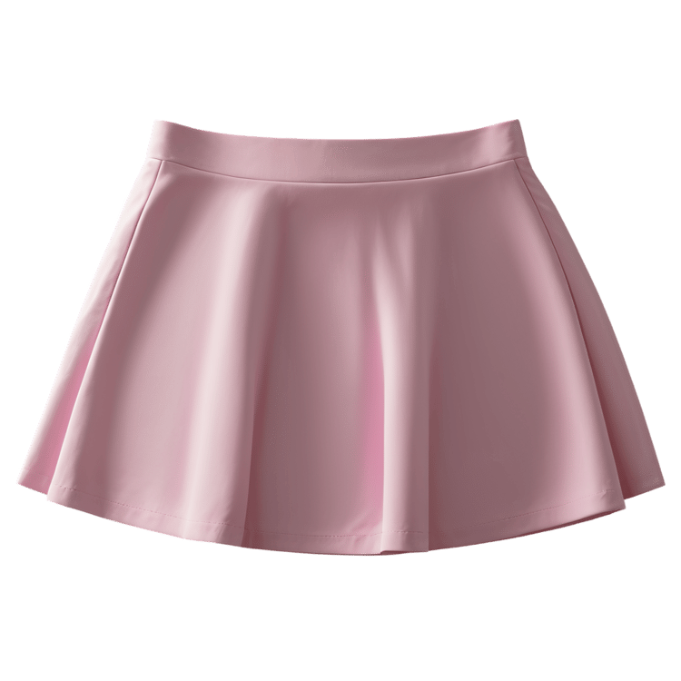 Pink Mini Skirt Dress Free PNG Download