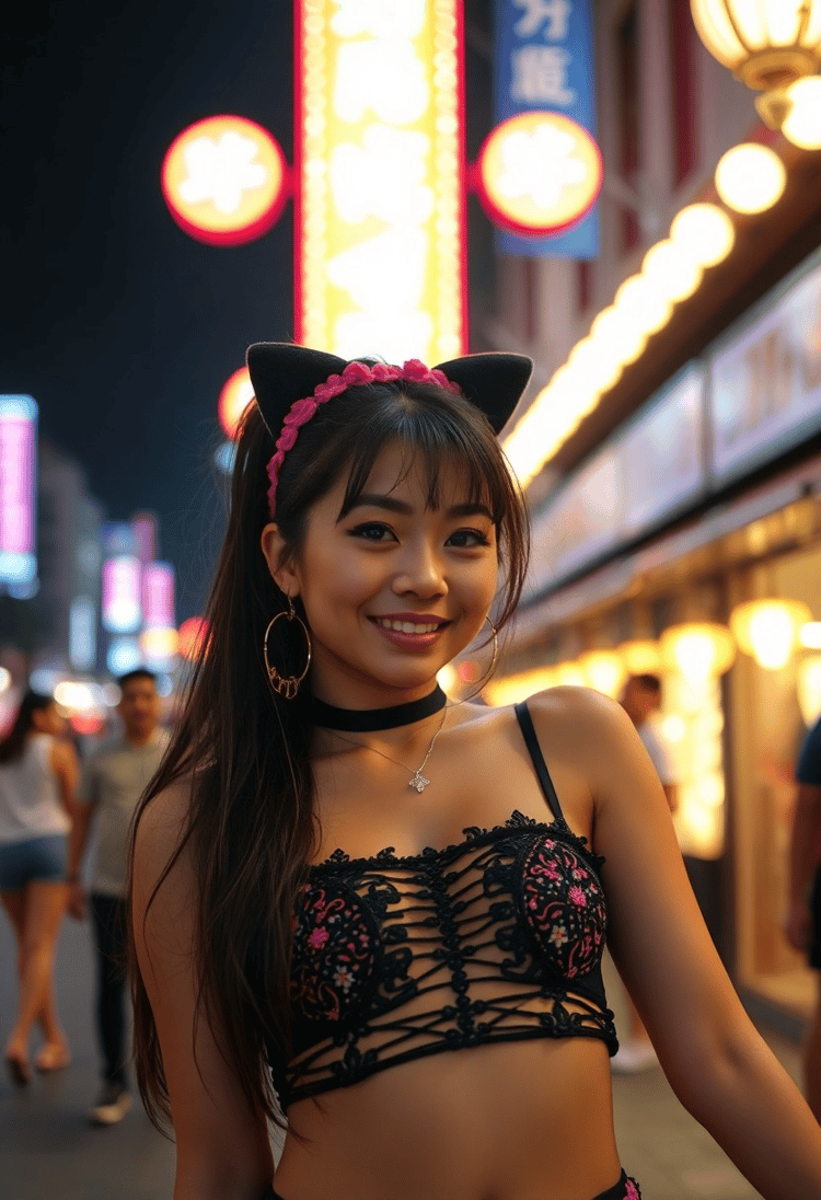 Midnight Dancer: TikTok Moves Under the Stars