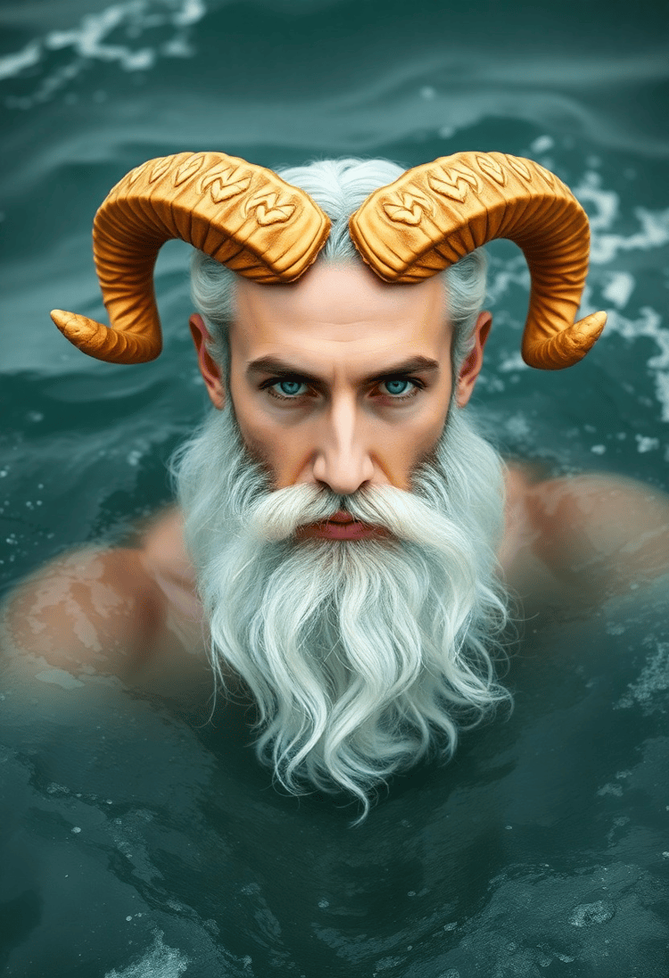 Aquatic Athena: The Aries God of Oceans