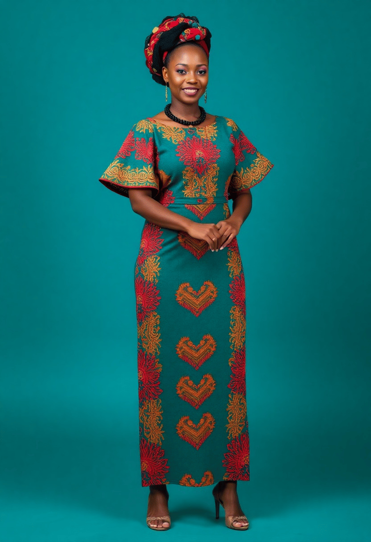 Radiant Elegance: The Beauty in African Prints