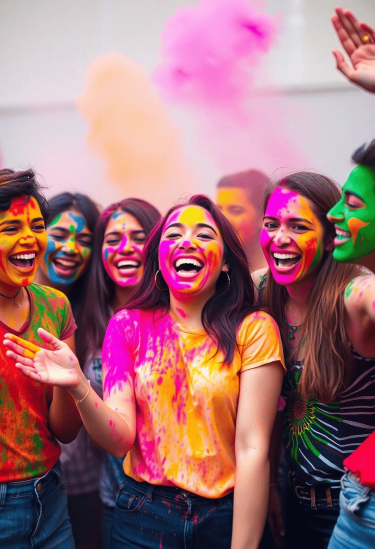 Colorful Celebrations: Holi Festival Extravaganza