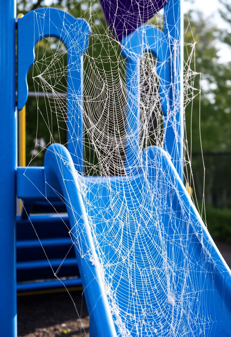 Playground Slide, Nature's Silky Veil