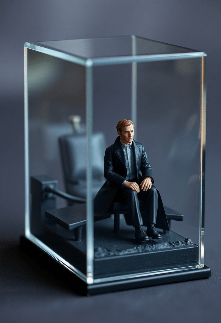 Crystal Clarity: A Miniature's Timeless Enclosure