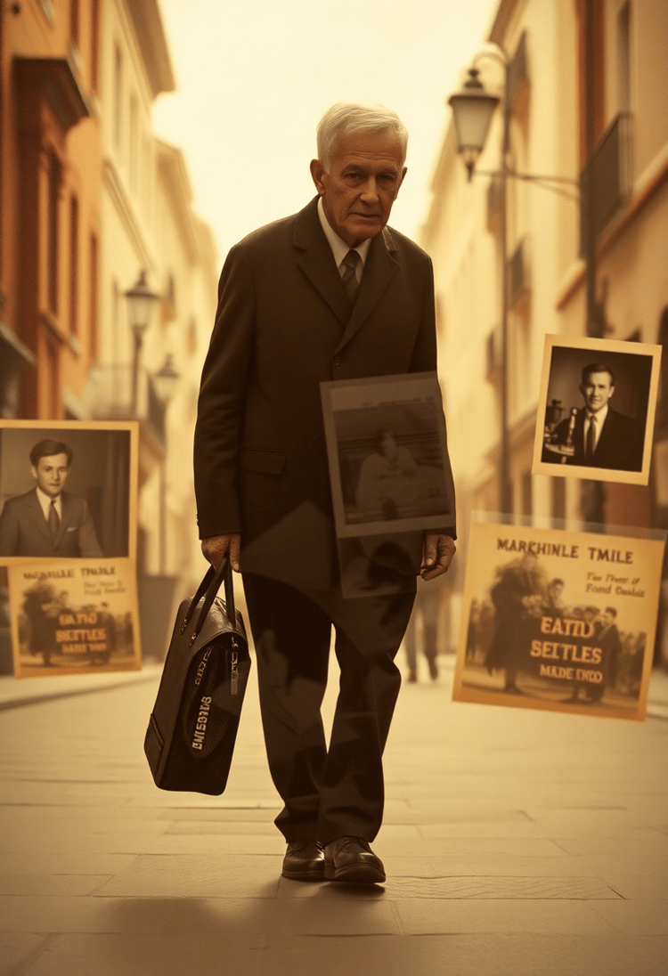 Silhouettes of Memory: A Walk Through Time