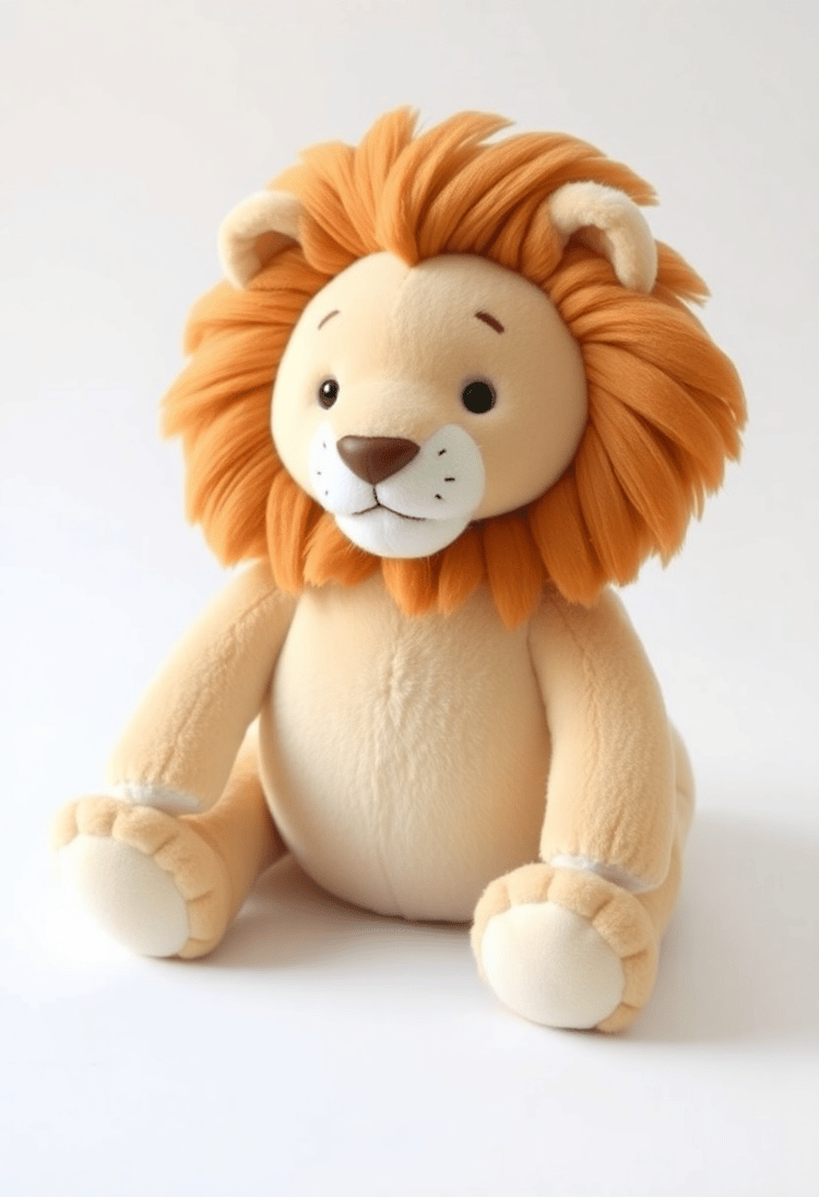 Lovable Lion: Plush Majesty for Cozy Retreats