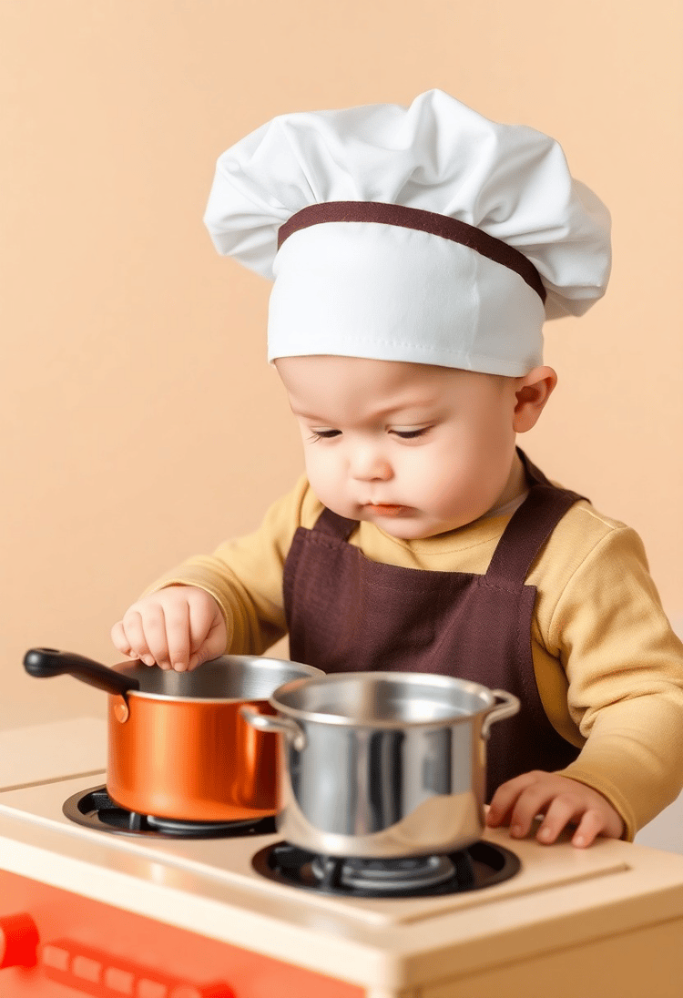 Tiny Chef in the Kitchen
