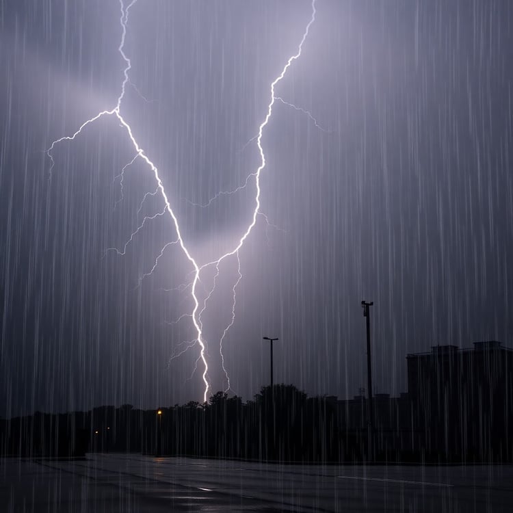 Thunder and Rain Sound Effect Loop