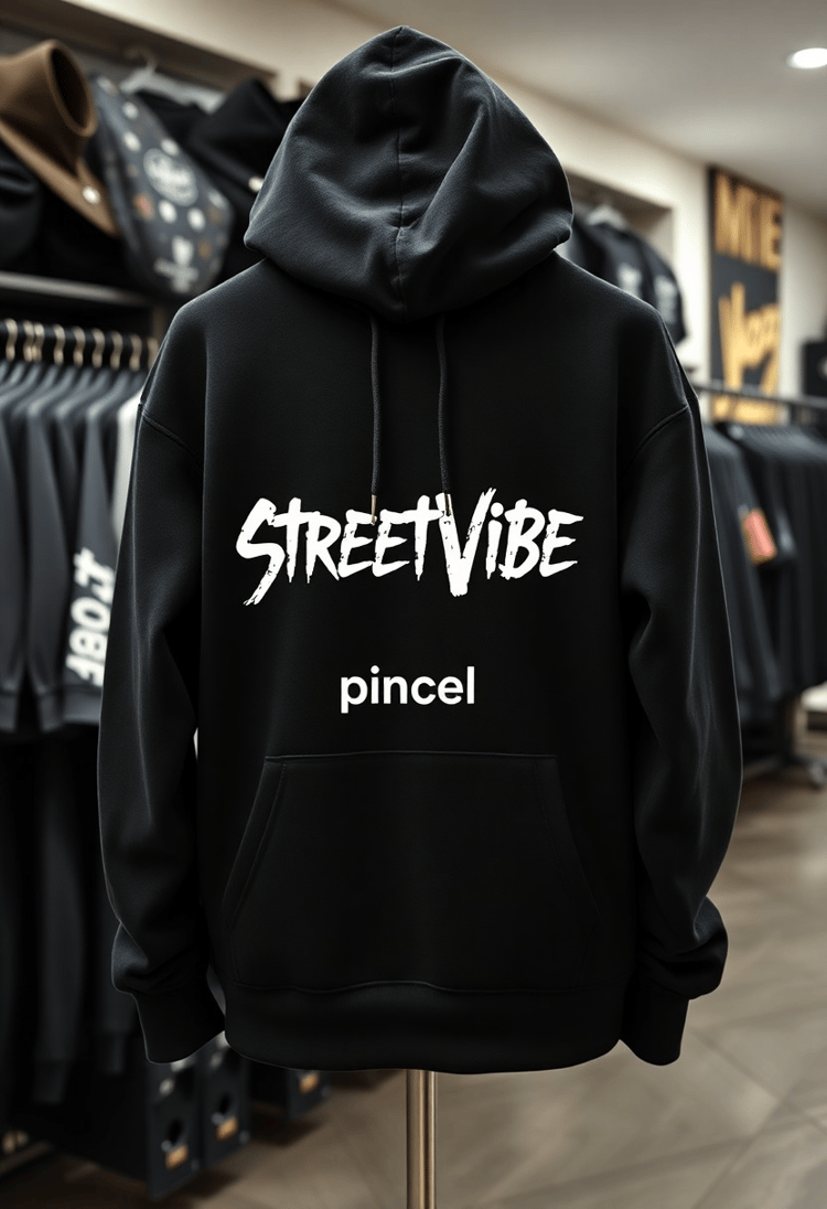 Apparel Hoodie Logo Mockup Generator