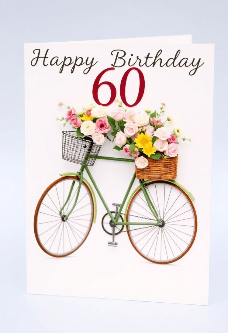 Vintage Bicycle Birthday Journey