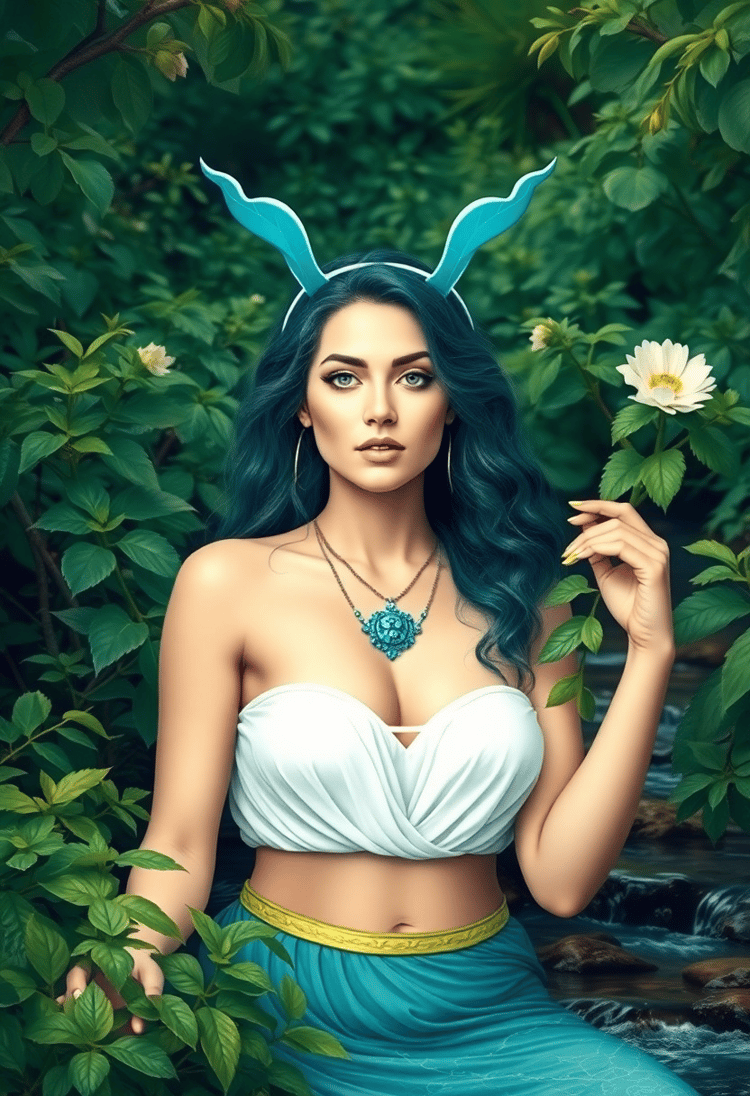 Aquarius Goddess of the Forest