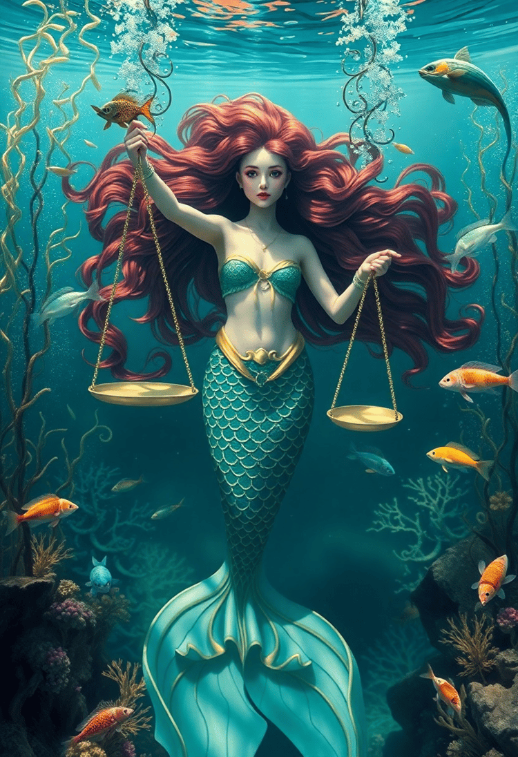 Libra's Underwater Symphony