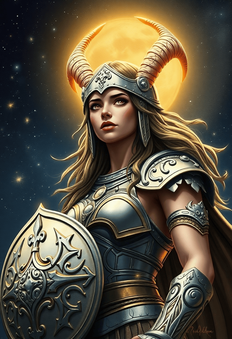 Celestial Aries Warrior