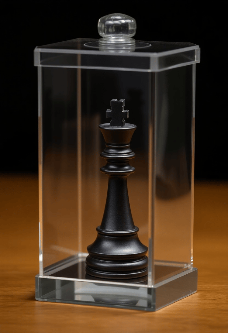 Regal Chess King Display