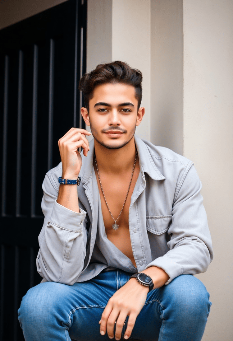 Casual Charm: The Relaxed Look