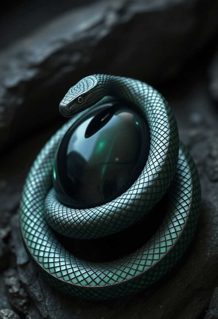 The Whispering Serpent Amulet