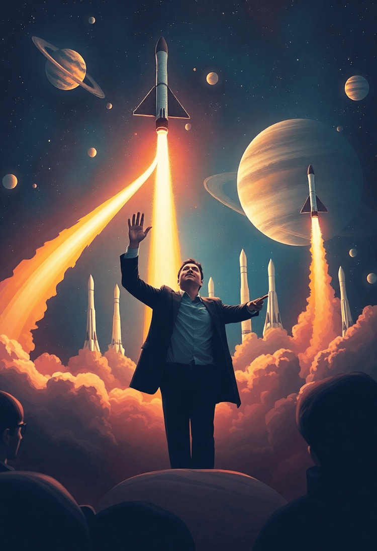 Elon Musk: The Space Conductor