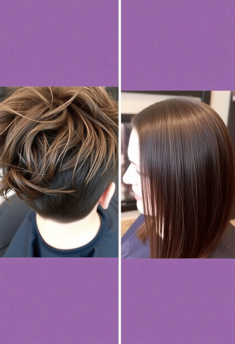 Unkempt Hair to Fabulous Hairstyle