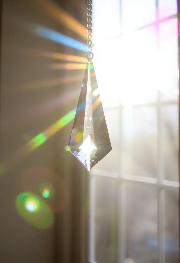Refraction Magic: Crystal Rainbow Decor
