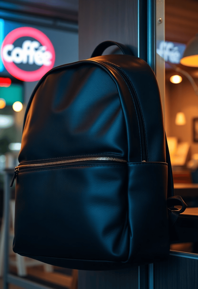 Sleek Urban Style: Minimalist City Backpack