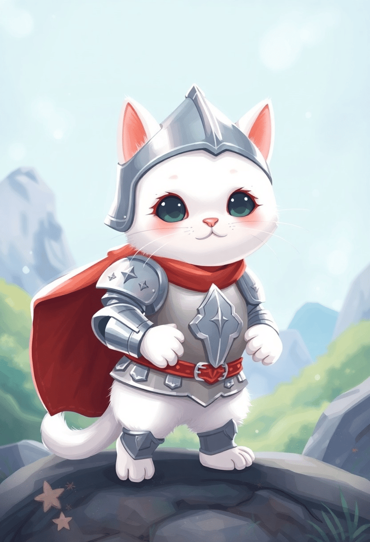 Knightly Cat: Armor of Purity