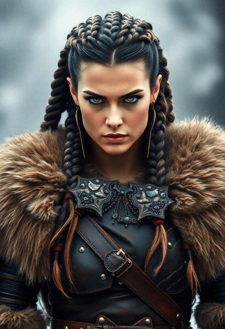 Fierce Valkyrie of the Northern Saga