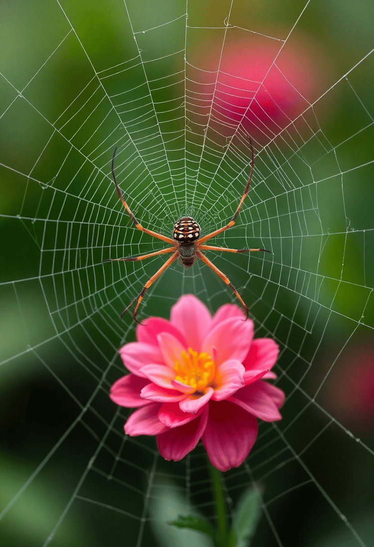 Arachnid's Basket of Blossoms