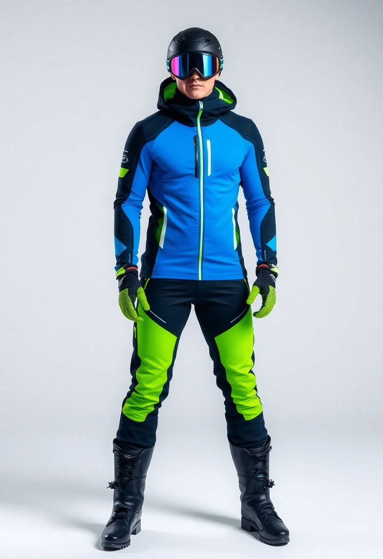 Winter Wonderland Warrior: A Fusion of Fashion and Function