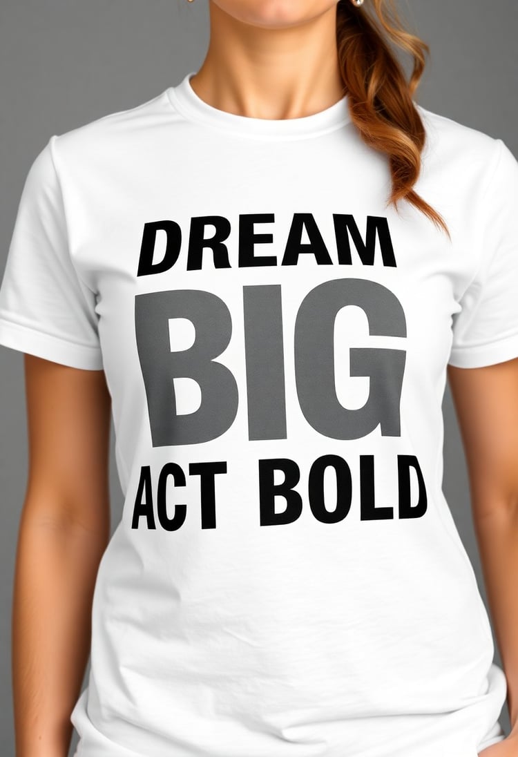 Dream Big T-Shirt Design