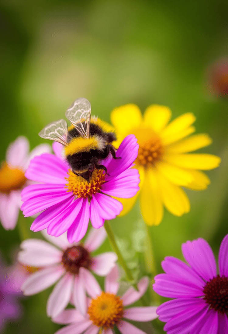 Bumblebee Collecting Nectar