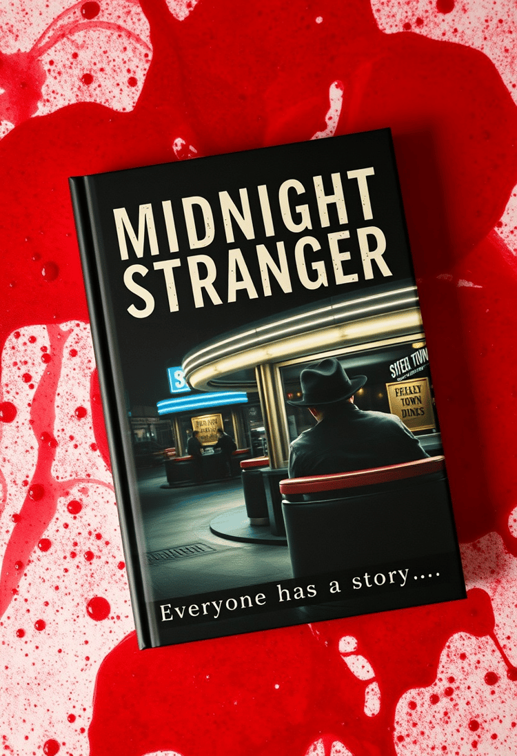 AI Horror Book Cover Design