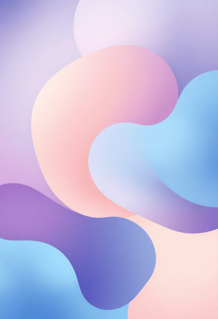 Organic Fluid Gradient Background