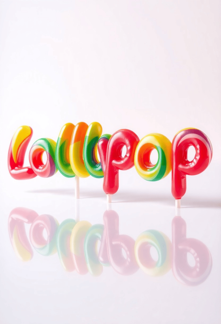 Lollipop Landscape: Spiral of Colors