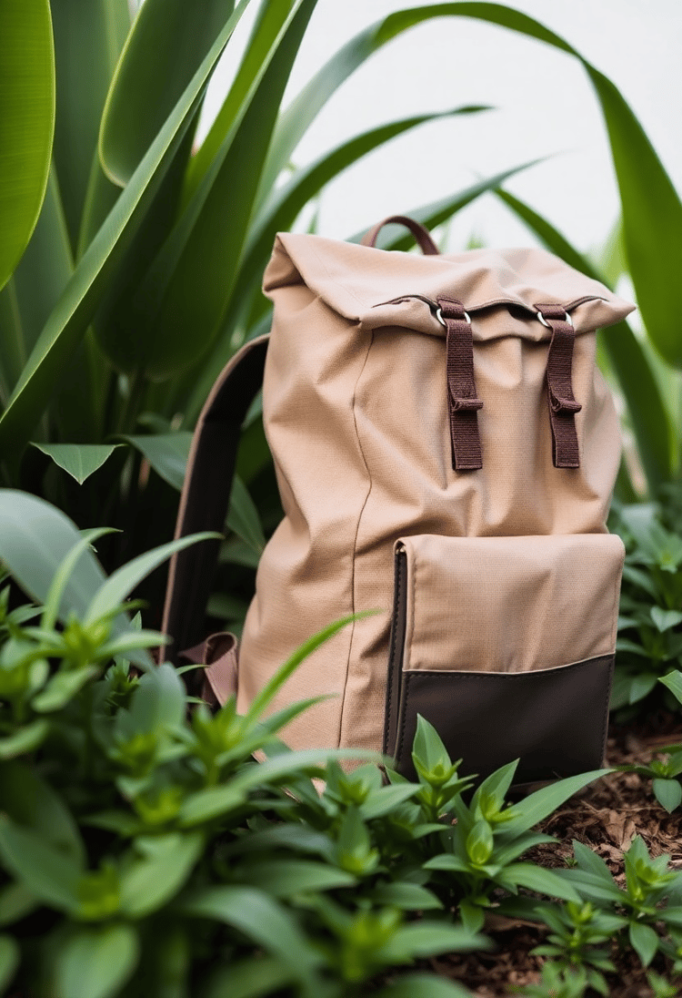Eco-Friendly Chic: Recycled Material Backpack