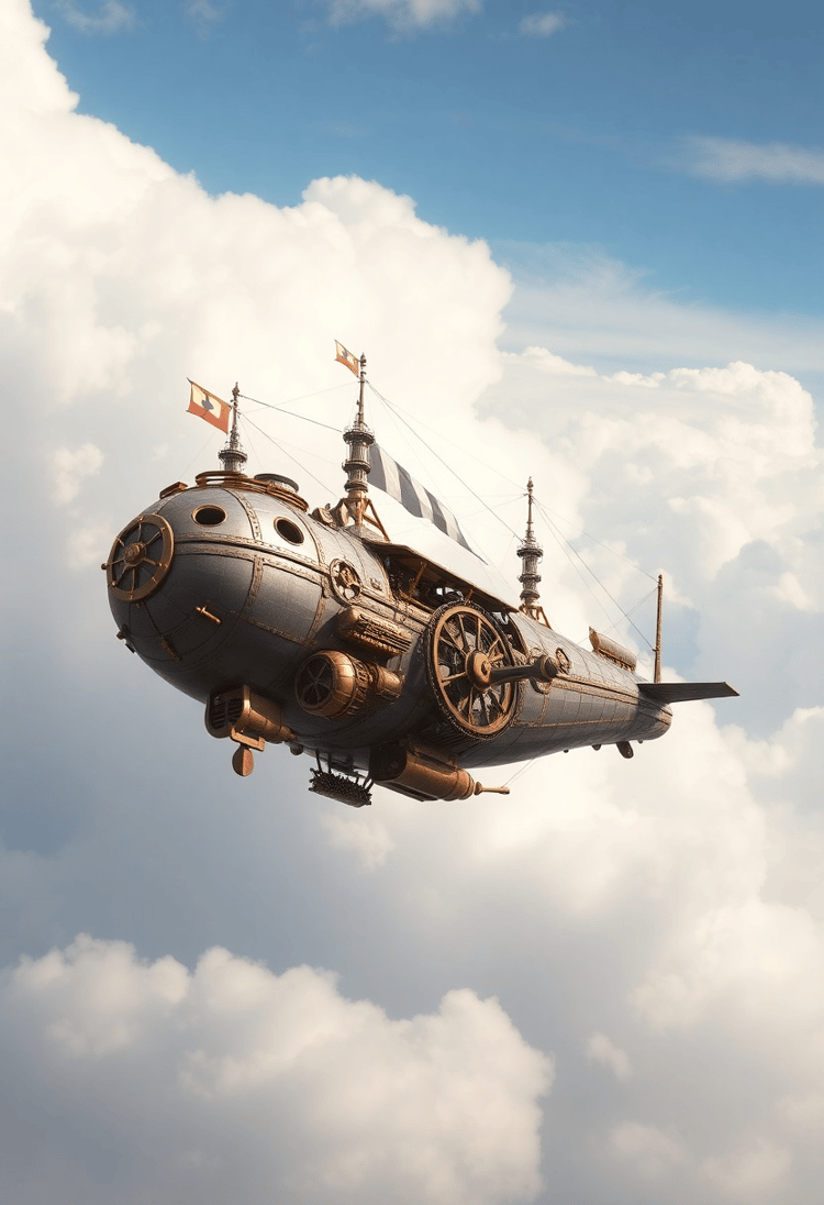 Steampunk Airship