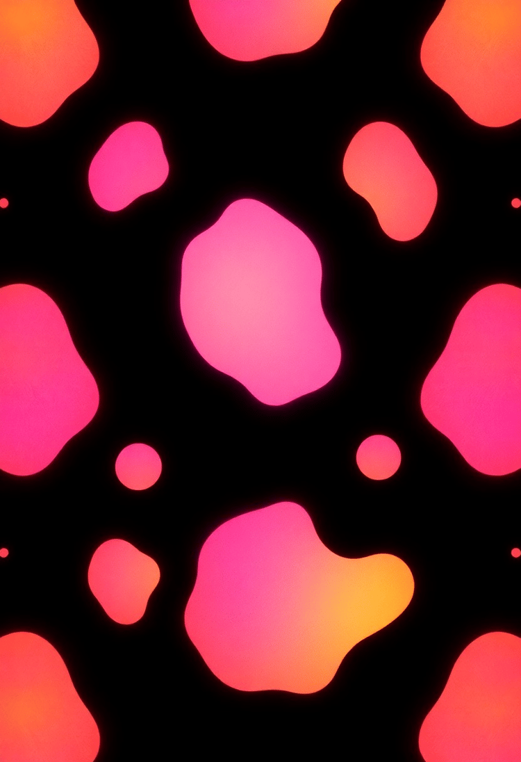 Neon-Inspired Cow Print for a Modern Twist
