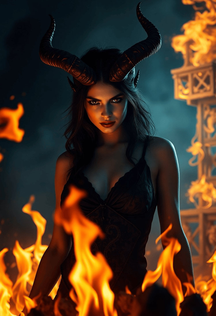 Mistress of the Midnight Flames