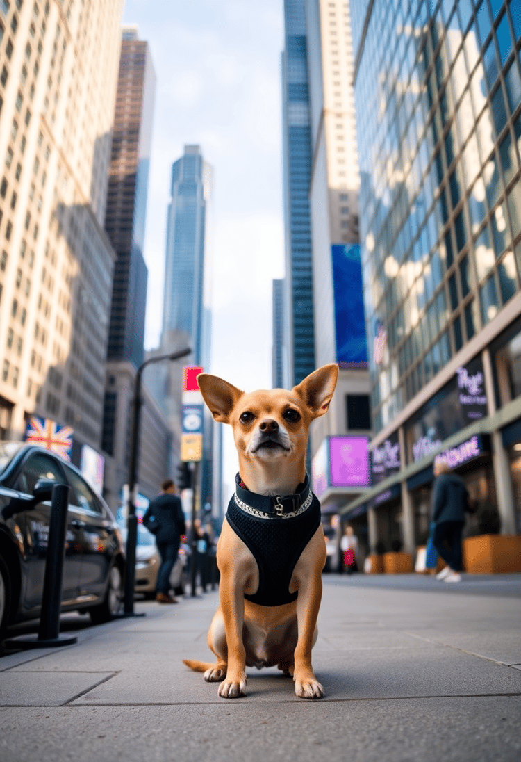 Chihuahua in the City